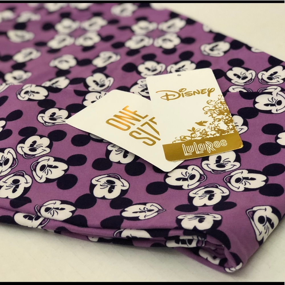**2 for $25!** OS LuLaRoe Mickey Mouse Leggings